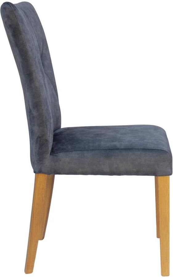 Home affaire Stoel met 4 poten Diamond Zitting en rugleuning zacht verdikt (set 2 stuks) - Foto 3