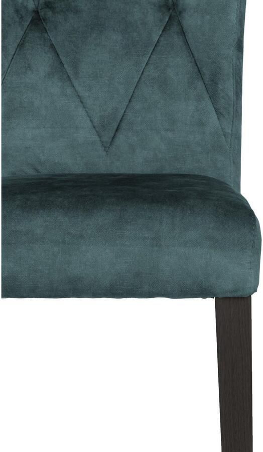 Home affaire Stoel met 4 poten Diamond Zitting en rugleuning zacht verdikt (set 2 stuks) - Foto 4