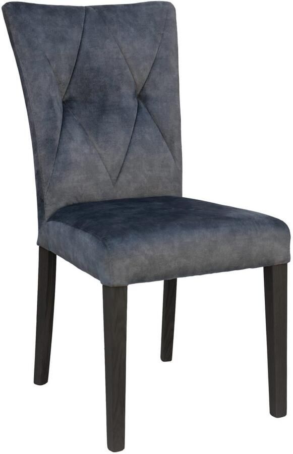 Home affaire Stoel met 4 poten Diamond Zitting en rugleuning zacht verdikt (set 2 stuks) - Foto 2