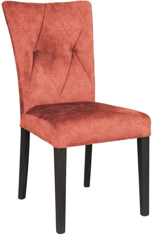 Home affaire Stoel met 4 poten Diamond Zitting en rugleuning zacht verdikt (set 2 stuks) - Foto 2