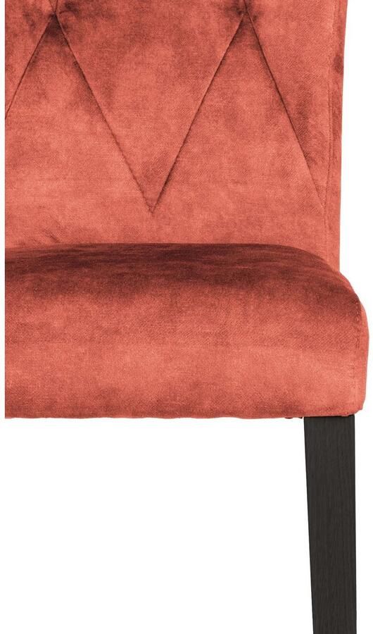 Home affaire Stoel met 4 poten Diamond Zitting en rugleuning zacht verdikt (set 2 stuks) - Foto 4