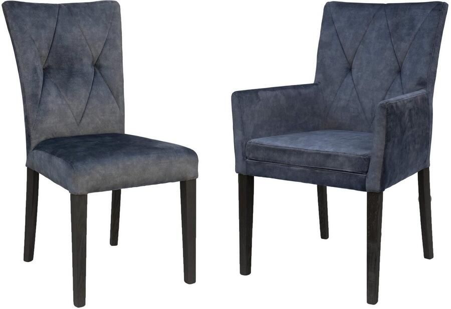 Home affaire Stoel met armleuningen Diamond (1 stuk)