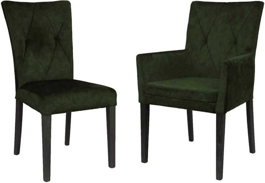 Home affaire Stoel met armleuningen Diamond (1 stuk)