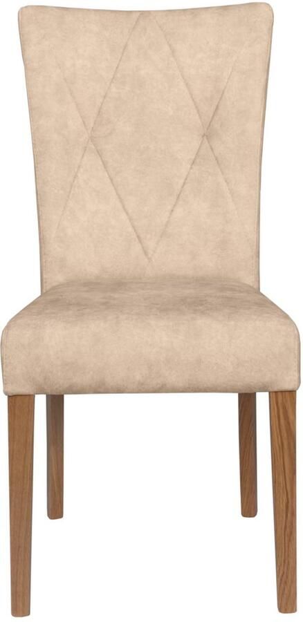 Home affaire Stoel met 4 poten Diamond Zitting en rugleuning zacht verdikt (set 2 stuks) - Foto 6