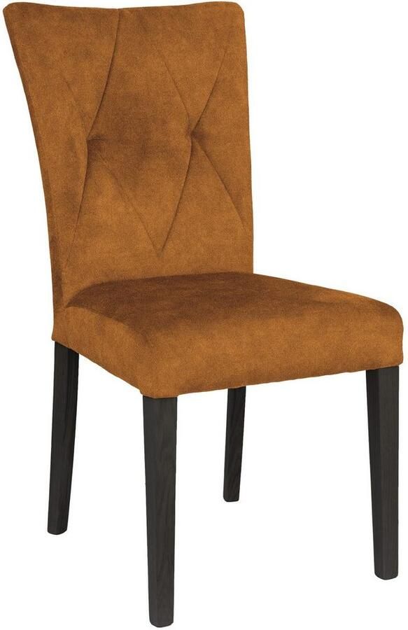 Home affaire Stoel met 4 poten Diamond Zitting en rugleuning zacht verdikt (set 2 stuks) - Foto 2