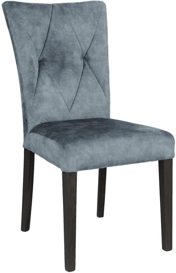 Home affaire Stoel met 4 poten Diamond Zitting en rugleuning zacht verdikt (set 2 stuks) - Foto 2