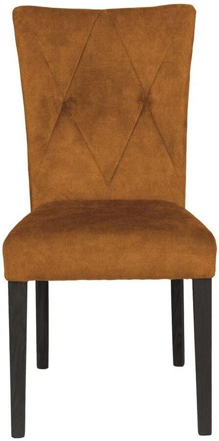 Home affaire Stoel met 4 poten Diamond Zitting en rugleuning zacht verdikt (set 2 stuks) - Foto 6