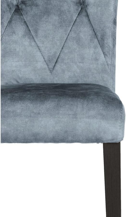 Home affaire Stoel met 4 poten Diamond Zitting en rugleuning zacht verdikt (set 2 stuks) - Foto 4