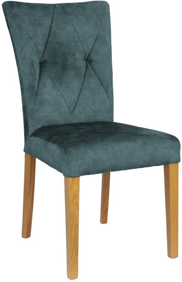 Home affaire Stoel met 4 poten Diamond Zitting en rugleuning zacht verdikt (set 2 stuks) - Foto 2