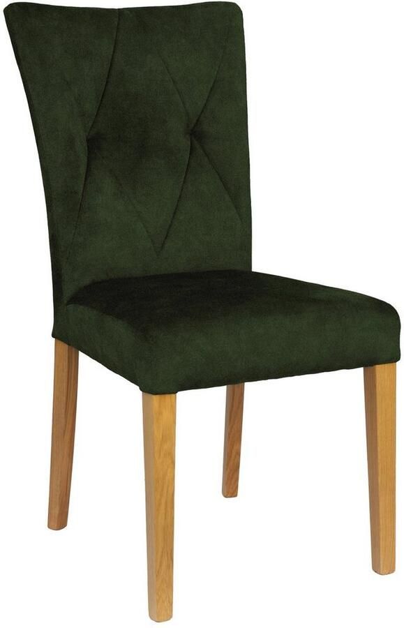 Home affaire Stoel met 4 poten Diamond Zitting en rugleuning zacht verdikt (set 2 stuks) - Foto 2