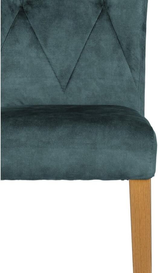 Home affaire Stoel met 4 poten Diamond Zitting en rugleuning zacht verdikt (set 2 stuks) - Foto 4