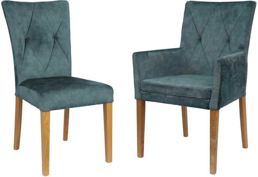 Home affaire Stoel met armleuningen Diamond (1 stuk)