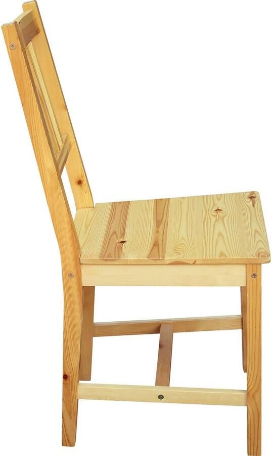 Home affaire Stoel met 4 poten gemaakt van massief grenen - Foto 6