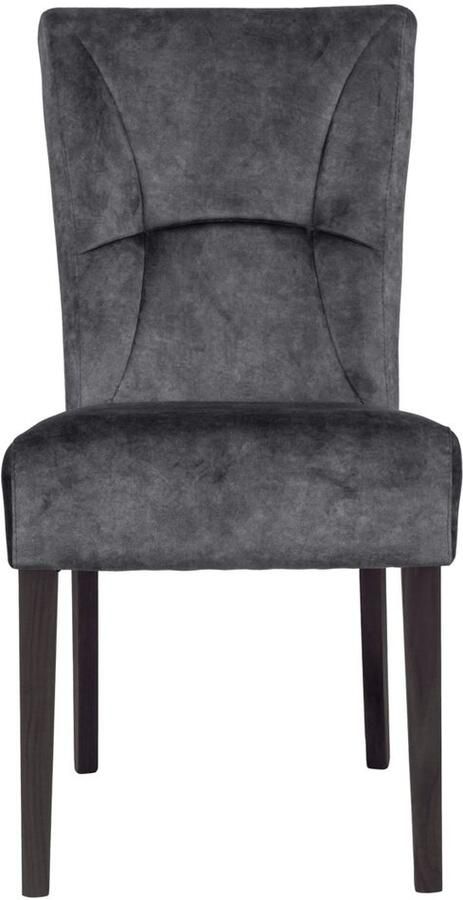 Home affaire Stoel met 4 poten Henry Zacht verdikte zitting en rugleuning (set 2 stuks) - Foto 5