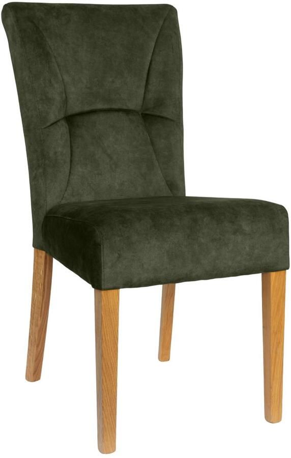 Home affaire Stoel met 4 poten Henry Zacht verdikte zitting en rugleuning (set 2 stuks) - Foto 2