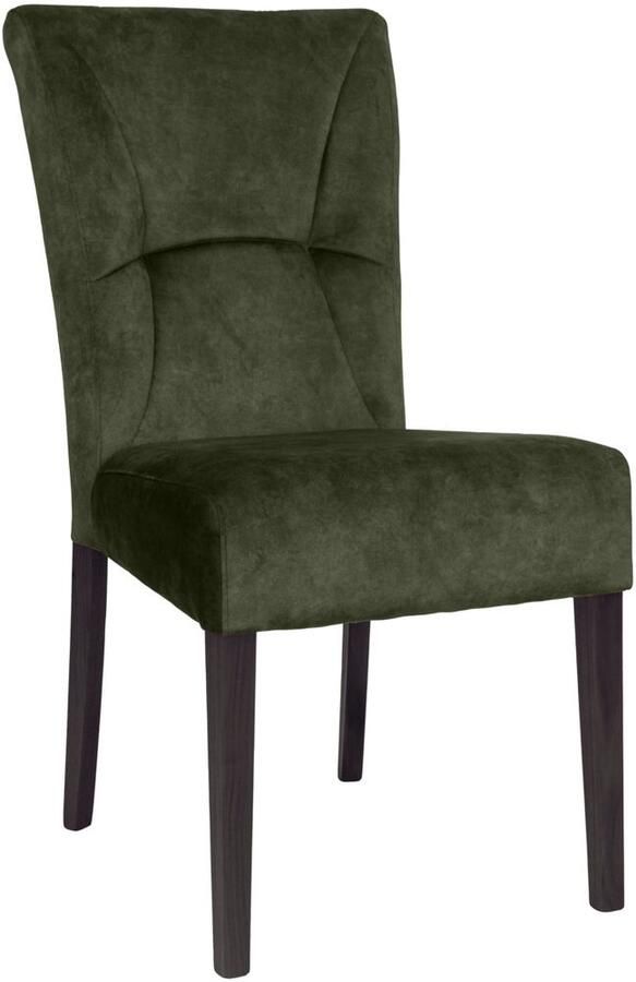 Home affaire Stoel met 4 poten Henry Zacht verdikte zitting en rugleuning (set 2 stuks) - Foto 2