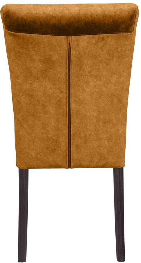 Home affaire Stoel met 4 poten Henry Zacht verdikte zitting en rugleuning (set 2 stuks) - Foto 4