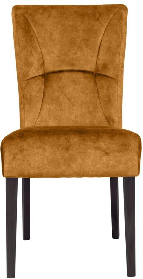 Home affaire Stoel met 4 poten Henry Zacht verdikte zitting en rugleuning (set 2 stuks) - Foto 5