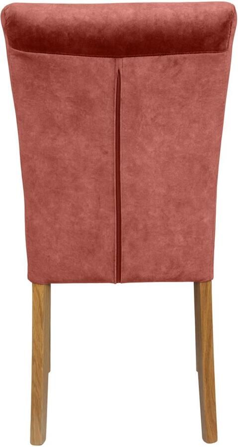 Home affaire Stoel met 4 poten Henry Zacht verdikte zitting en rugleuning (set 2 stuks) - Foto 4