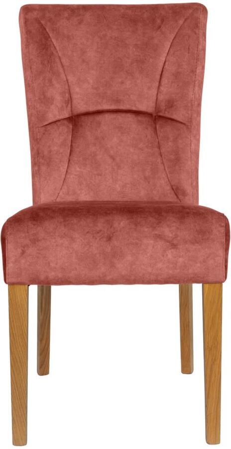 Home affaire Stoel met 4 poten Henry Zacht verdikte zitting en rugleuning (set 2 stuks) - Foto 5