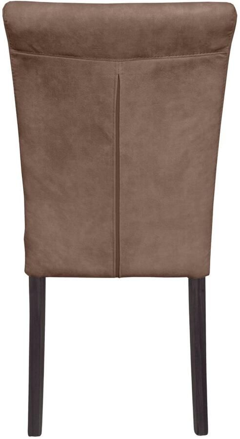 Home affaire Stoel met 4 poten Henry Zacht verdikte zitting en rugleuning (set 2 stuks) - Foto 4