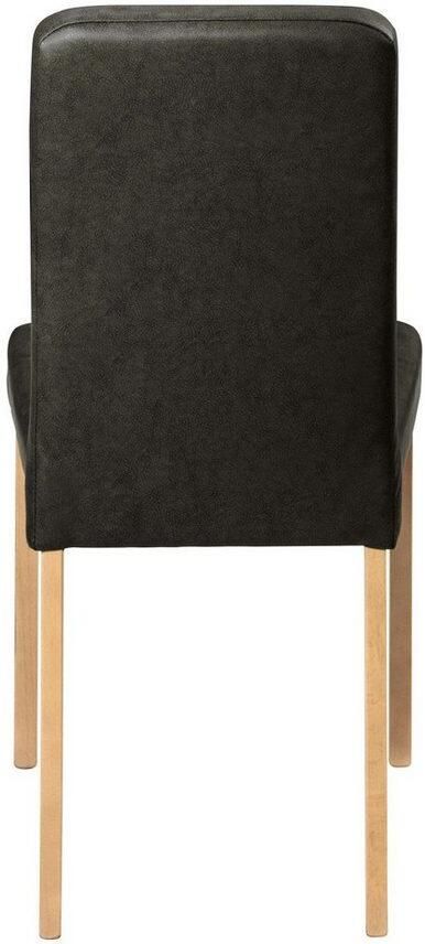 Home affaire Stoel met 4 poten Laros Massief houten frame (set) - Foto 6