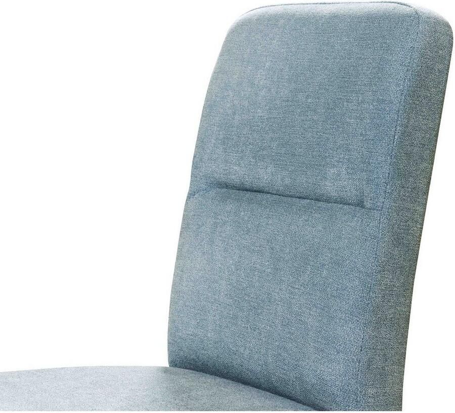 Home affaire Stoel met 4 poten Laros Massief houten frame (set)