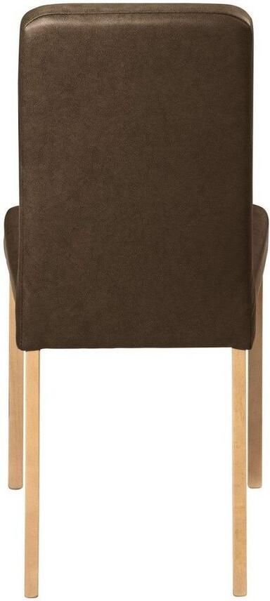 Home affaire Stoel met 4 poten Laros Massief houten frame (set) - Foto 6