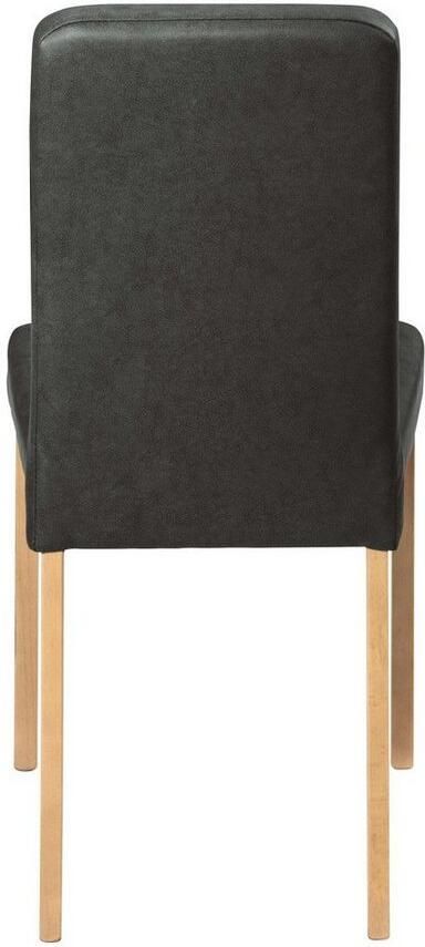 Home affaire Stoel met 4 poten Laros Massief houten frame (set) - Foto 6