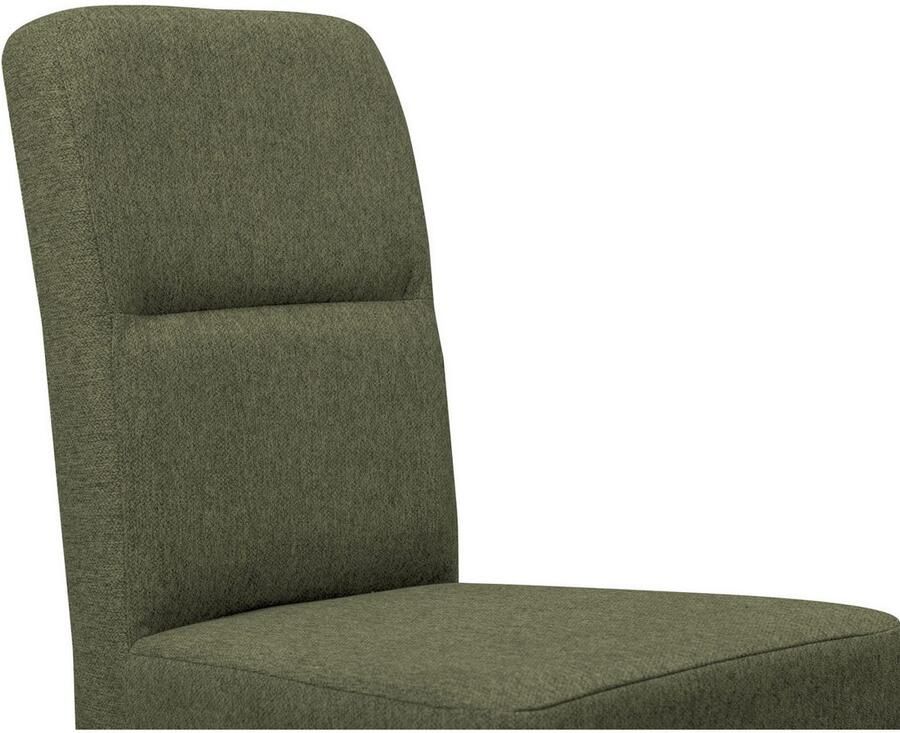 Home affaire Stoel met 4 poten Nina keukenstoel gestoffeerde stoel (set 2 stuks) - Foto 2