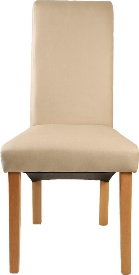 Home affaire Stoel met 4 poten Rito Frame naturel-beuken of wengé gelakt (set 2 stuks) - Foto 5