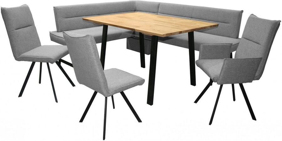 Home affaire Stoel met 4 poten Sava Metalen frame (set 2 stuks) - Foto 8