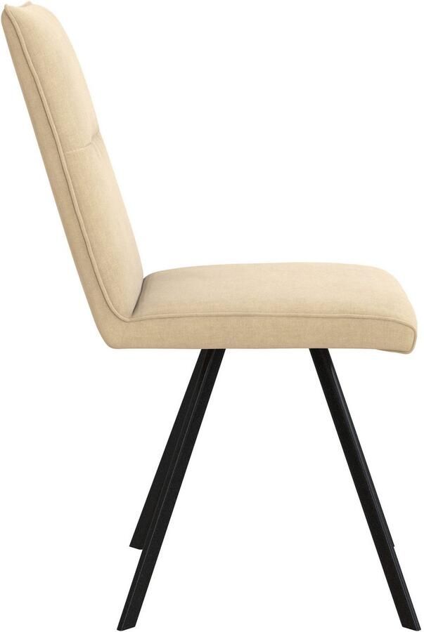 Home affaire Stoel met 4 poten Sava Metalen frame (set 2 stuks) - Foto 4