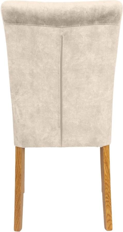 Home affaire Stoel met 4 poten verticale naden in de rugleuning (set 2 stuks) - Foto 4