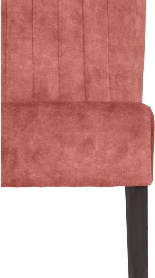 Home affaire Stoel met 4 poten verticale naden in de rugleuning (set 2 stuks) - Foto 3