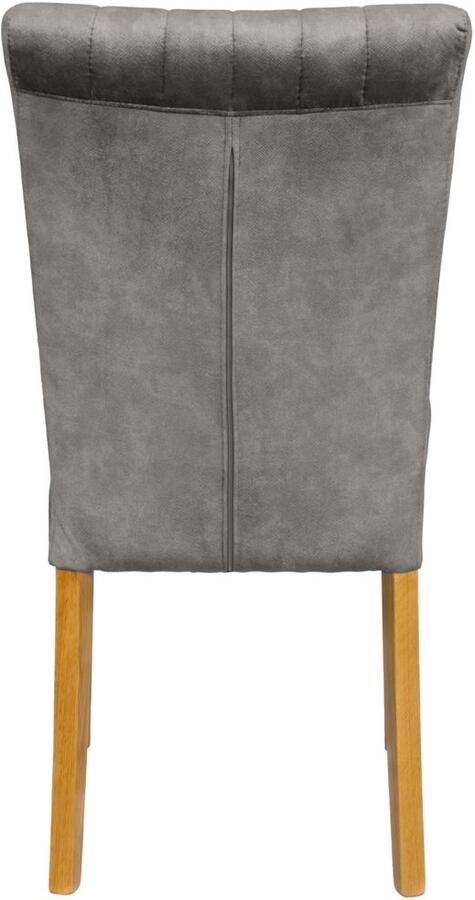 Home affaire Stoel met 4 poten verticale naden in de rugleuning (set 2 stuks) - Foto 4