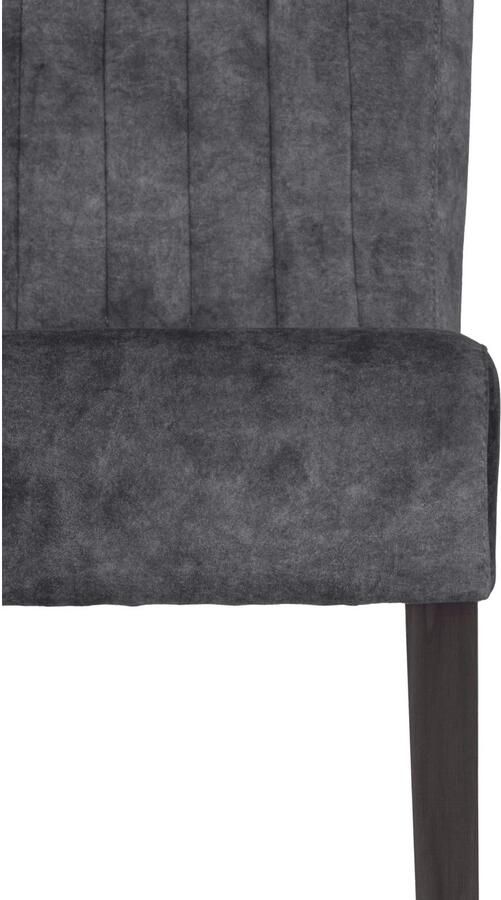 Home affaire Stoel met 4 poten verticale naden in de rugleuning (set 2 stuks) - Foto 3