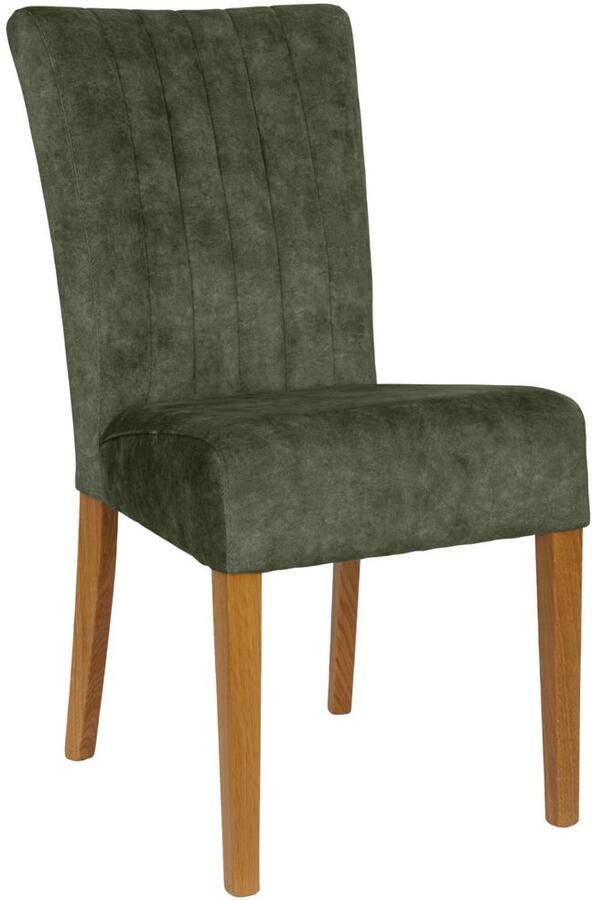 Home affaire Stoel met 4 poten verticale naden in de rugleuning (set 2 stuks) - Foto 2