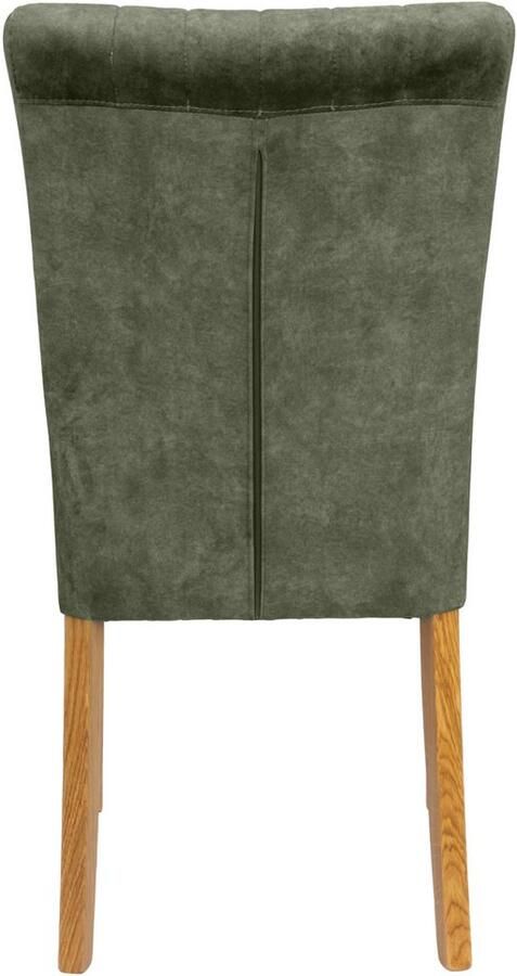 Home affaire Stoel met 4 poten verticale naden in de rugleuning (set 2 stuks) - Foto 4