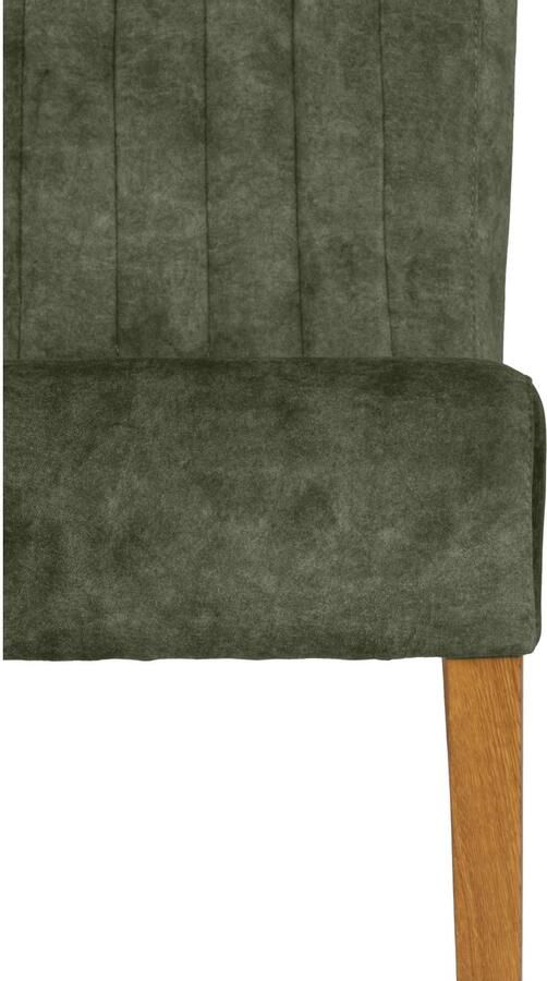 Home affaire Stoel met 4 poten verticale naden in de rugleuning (set 2 stuks) - Foto 3