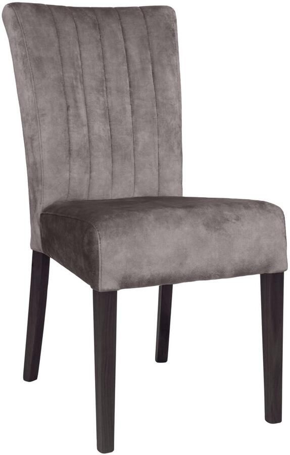 Home affaire Stoel met 4 poten verticale naden in de rugleuning (set 2 stuks) - Foto 2