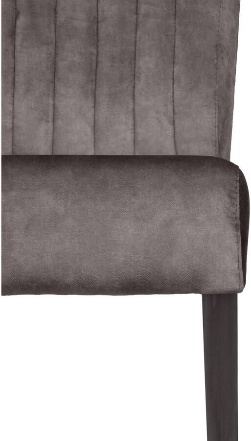 Home affaire Stoel met 4 poten verticale naden in de rugleuning (set 2 stuks) - Foto 3