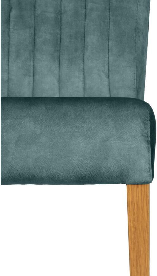 Home affaire Stoel met 4 poten verticale naden in de rugleuning (set 2 stuks) - Foto 2