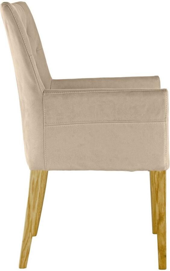 Home affaire Stoel met armleuningen Colorado Frame van massief hout (1 stuk) - Foto 4