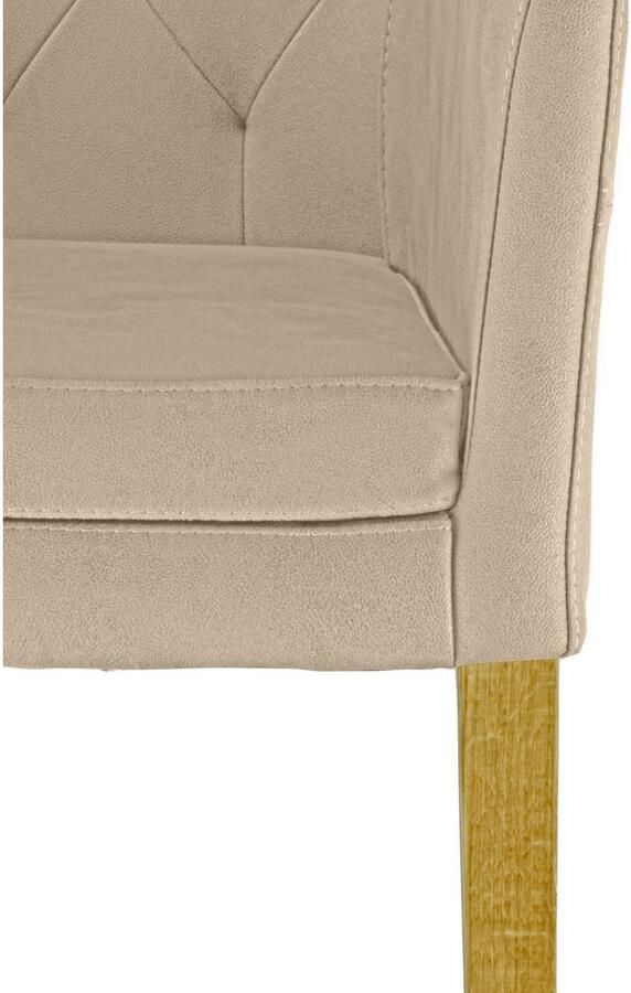 Home affaire Stoel met armleuningen Colorado Frame van massief hout (1 stuk) - Foto 3