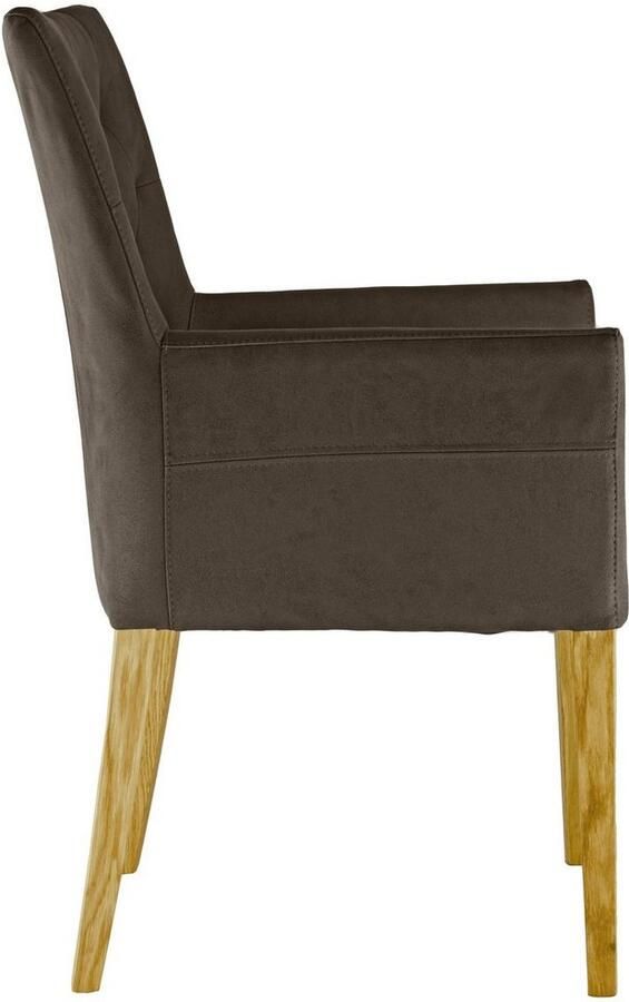 Home affaire Stoel met armleuningen Colorado Frame van massief hout (1 stuk) - Foto 4