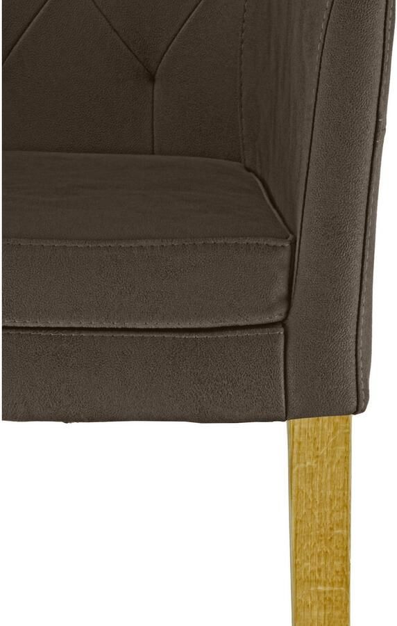 Home affaire Stoel met armleuningen Colorado Frame van massief hout (1 stuk) - Foto 3