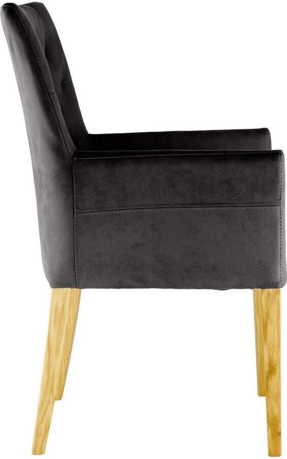 Home affaire Stoel met armleuningen Colorado Frame van massief hout (1 stuk) - Foto 4