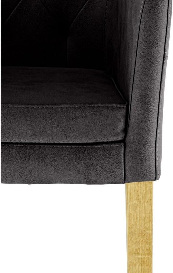 Home affaire Stoel met armleuningen Colorado Frame van massief hout (1 stuk) - Foto 3