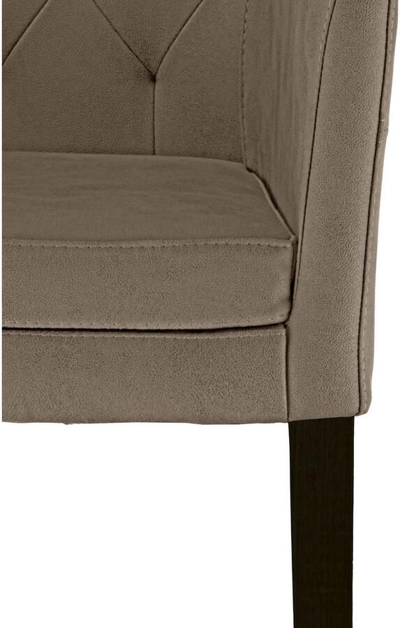 Home affaire Stoel met armleuningen Colorado Frame van massief hout (1 stuk) - Foto 3